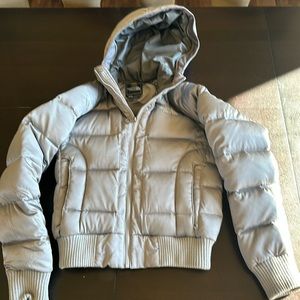 North Face Coat!  Womens size small.  Silver!